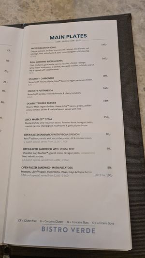  at Bistro Verde in Copenhagen