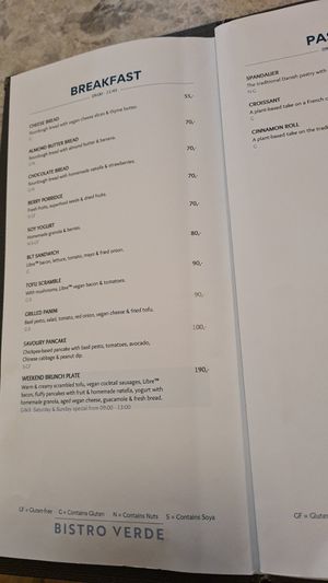  at Bistro Verde in Copenhagen