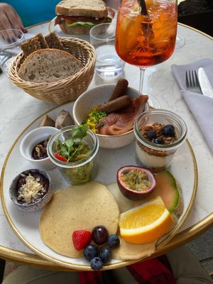 Weekend Bruch Platter at Bistro Verde in Copenhagen