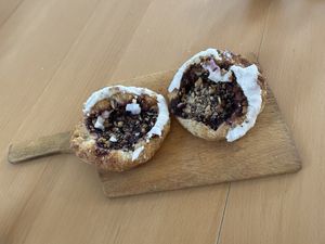 Danish pastry   at Bistro Verde in Copenhagen