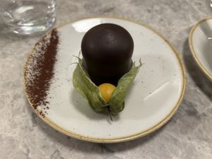 Desert  at Bistro Verde in Copenhagen