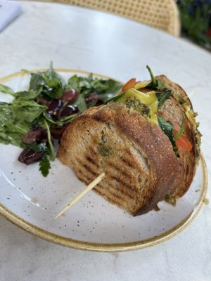 Panini  at Bistro Verde in Copenhagen