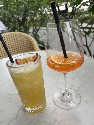 Cocktails  at Bistro Verde in Copenhagen
