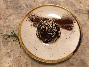 HOMEMADE PRALINE at Bistro Verde in Copenhagen