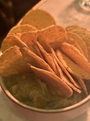 Chips & Guacamole  at Bistro Verde in Copenhagen