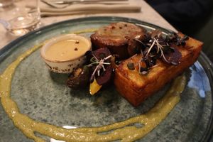 Juicy Marble Steak  at Bistro Verde in Copenhagen