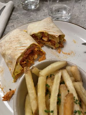 Burito  at Bistro Verde in Copenhagen