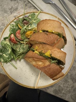 Panini  at Bistro Verde in Copenhagen