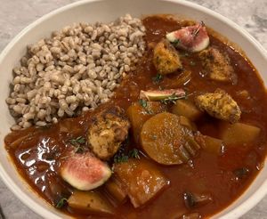 Winter stew  at Bistro Verde in Copenhagen