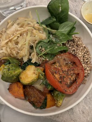 Winter Buddha Bowl  at Bistro Verde in Copenhagen