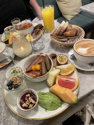 Brunch  at Bistro Verde in Copenhagen
