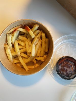 Fries (take away)  at Bistro Verde in Copenhagen
