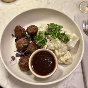 Frikadelle  at Bistro Verde in Copenhagen