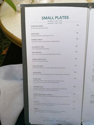  at Bistro Verde in Copenhagen