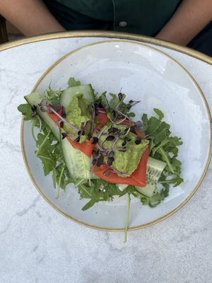 Salmon Avocado Sandwich   at Bistro Verde in Copenhagen