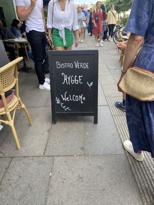   at Bistro Verde in Copenhagen