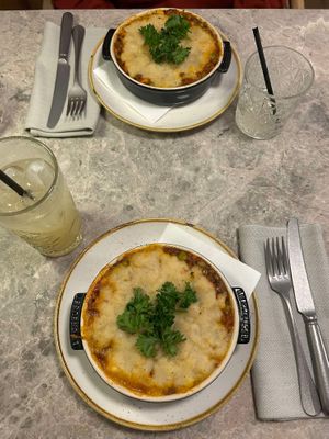 Shepherd's pie at Bistro Verde in Copenhagen