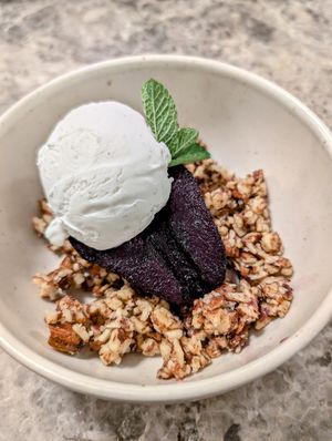 Britney Pears at Bistro Verde in Copenhagen