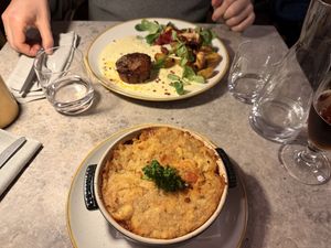 Shepard’s pie and fillet  at Bistro Verde in Copenhagen