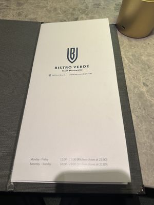   at Bistro Verde in Copenhagen