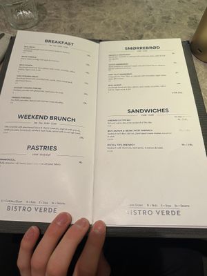   at Bistro Verde in Copenhagen