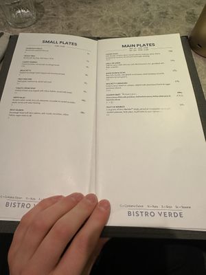   at Bistro Verde in Copenhagen