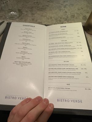   at Bistro Verde in Copenhagen
