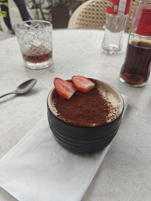 Tiramisu at Bistro Verde in Copenhagen
