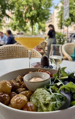 Protein Buddha Bowl  at Bistro Verde in Copenhagen