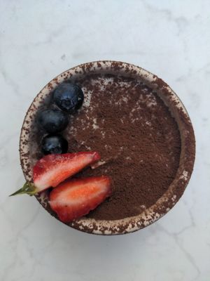 Tiramisu at Bistro Verde in Copenhagen