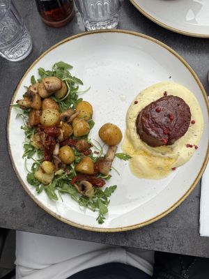 Steak  at Bistro Verde in Copenhagen
