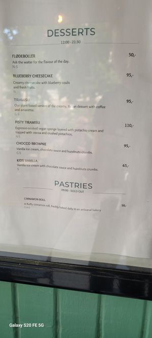  at Bistro Verde in Copenhagen