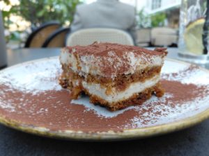 Tiramisu at Bistro Verde in Copenhagen