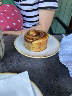 Cinnamon Roll  at Bistro Verde in Copenhagen