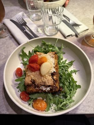 Della Mamma (lasagna)  at Bistro Verde in Copenhagen