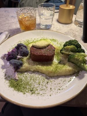 Vegan Steak 😋  at Bistro Verde in Copenhagen