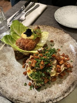 Smørrebrød  at Bistro Verde in Copenhagen