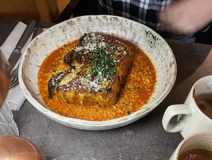 Frittierte Lasagne  at Bistro Verde in Copenhagen