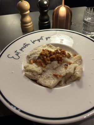 Carbonara  at Bistro Verde in Copenhagen