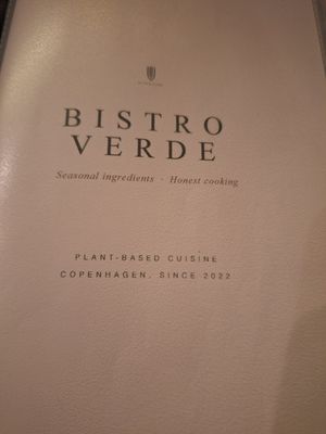  at Bistro Verde in Copenhagen