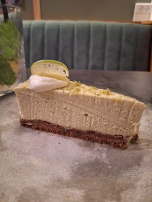 Key Lime Pie at Bistro Verde in Copenhagen