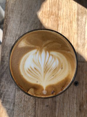 Organic coffee  at Kesses Hus in Klitmoeller