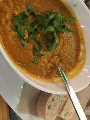 Lentil soup   at Campus Suite - Brandsende in Hamburg