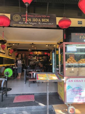 Inside at Tam Hoa Sen in Hoi An