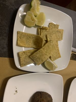 Pannelle  at Hama Restaurant in Palermo