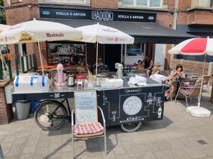 The foodbike at Brain2Freeze - Extreme Ice Cream in Antwerpen