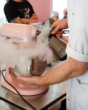 The making off 2 at Brain2Freeze - Extreme Ice Cream in Antwerpen