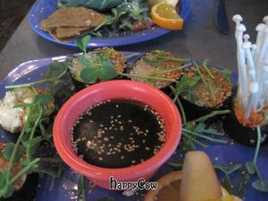 Go Raw's 'Salmon' Sushi at Go Raw Cafe - Lake East in Las Vegas