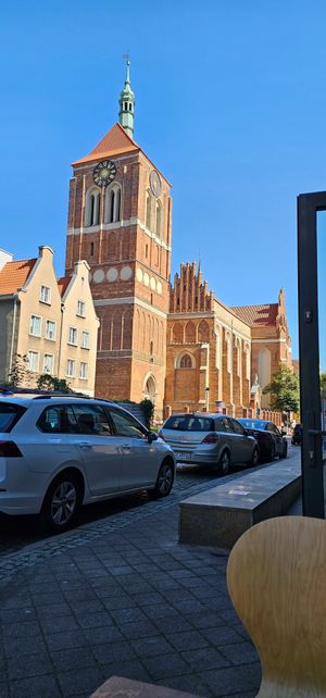 View from sidewalk table at MIRZAM COCKTAIL BAR in Gdansk