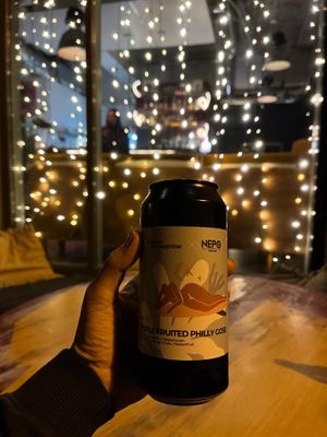 Vegan gose (without lactose). at MIRZAM COCKTAIL BAR in Gdansk